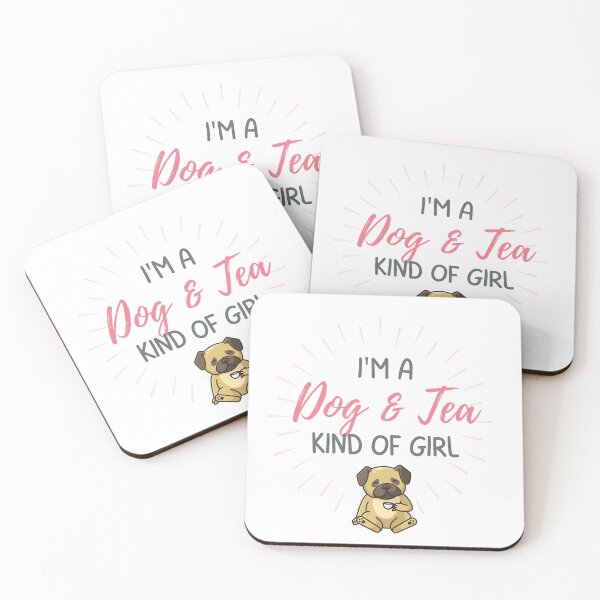 Item preview, Dog & Tea Kind of Girl designed and sold by ThatSlyguy77.