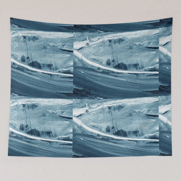 Item preview, Peaceful Blue Waves Contemporary Beach Art Sea And Ocean XXVII designed and sold by Irina Sztukowski.