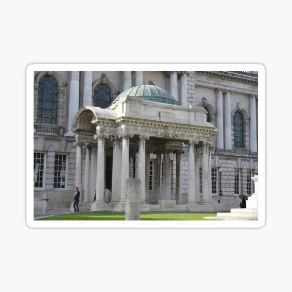 Item preview, Grand portico - Belfast building designed and sold by Kerry LeBoutillier.