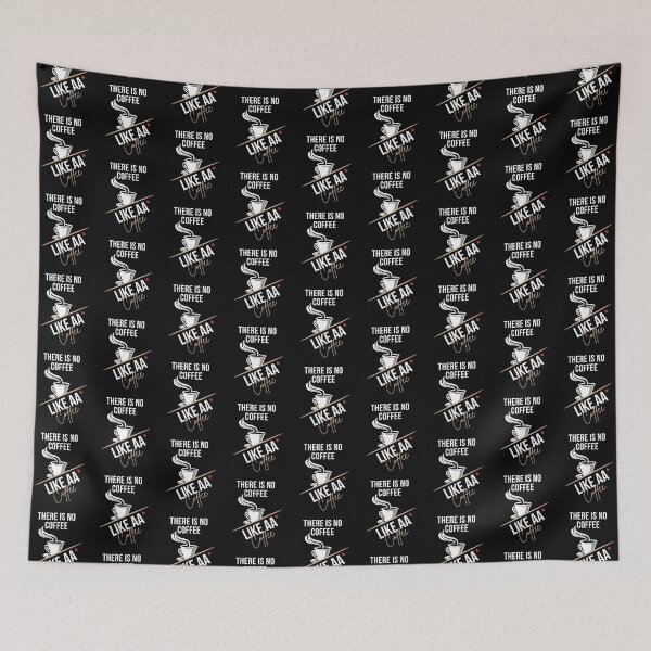 Item preview, Funny Alcoholics Anonymous AA NA Coffee  designed and sold by TeevesROCTees.