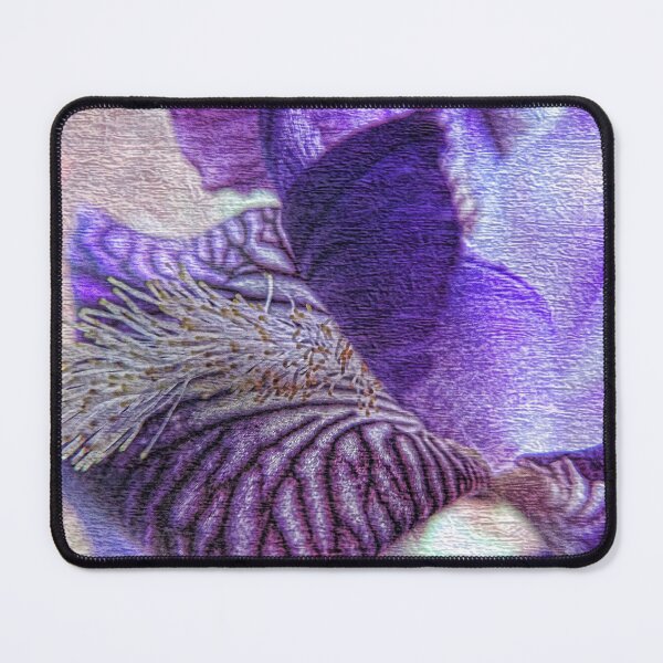 Item preview, Textured Purple Iris designed and sold by Marilyn Harris.