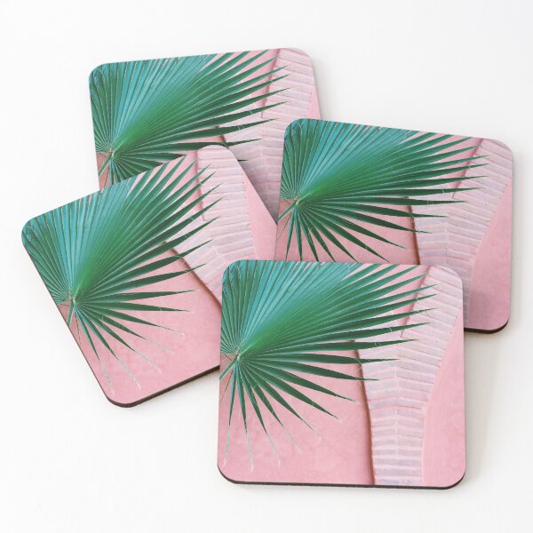 Item preview, Palm Leaf, Pink Aesthetic, Morocco, Marrakesh, Travel Photography designed and sold by Sunfleur-Studio.