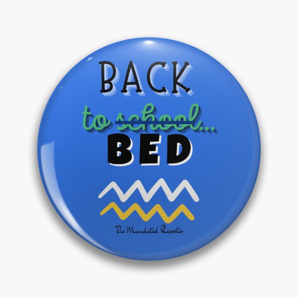Item preview, Back to Bed - Blue designed and sold by TheReporter1.