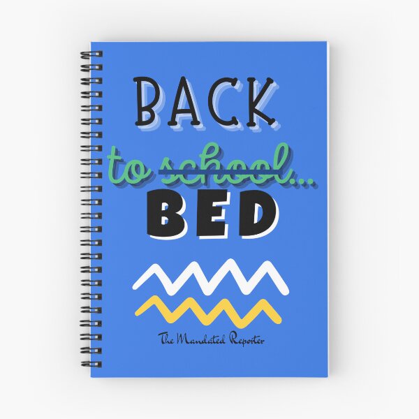 Item preview, Back to Bed - Blue designed and sold by TheReporter1.