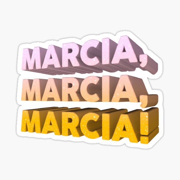 Item preview, Marcia, Marcia, Marcia! designed and sold by blakemakes.