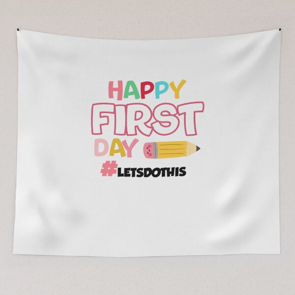 Item preview, Happy First Day Let's Do This Welcome Back To School  designed and sold by yssnyd.