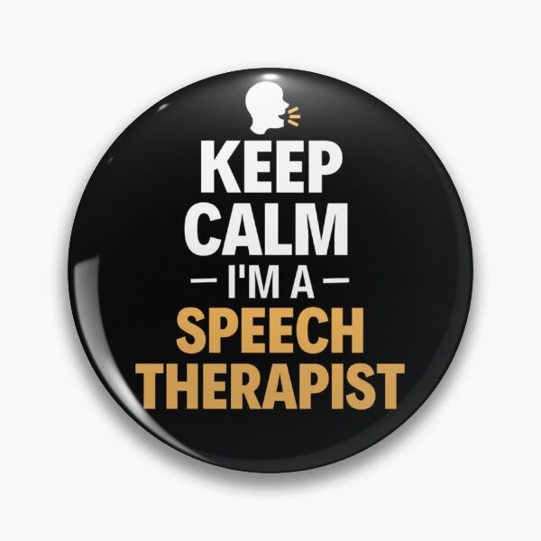 Item preview, Keep Calm I'm A Speech Therapist - Speech Therapist Profession designed and sold by chetan786.