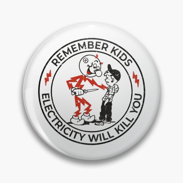 Item preview, Warning Reddy's Electricity Will Kill You Kids designed and sold by Natilie.