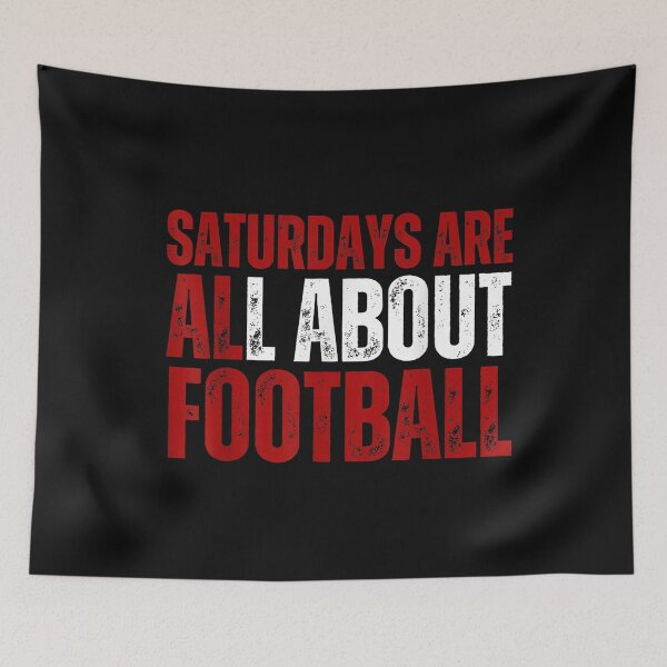Item preview, Saturdays Are All About Football College Football Fanatic T-Shirt designed and sold by Acton-Maran.