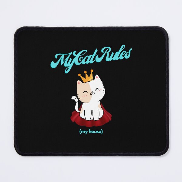 Item preview, My Cat Rules (my house) designed and sold by Hipnautical.