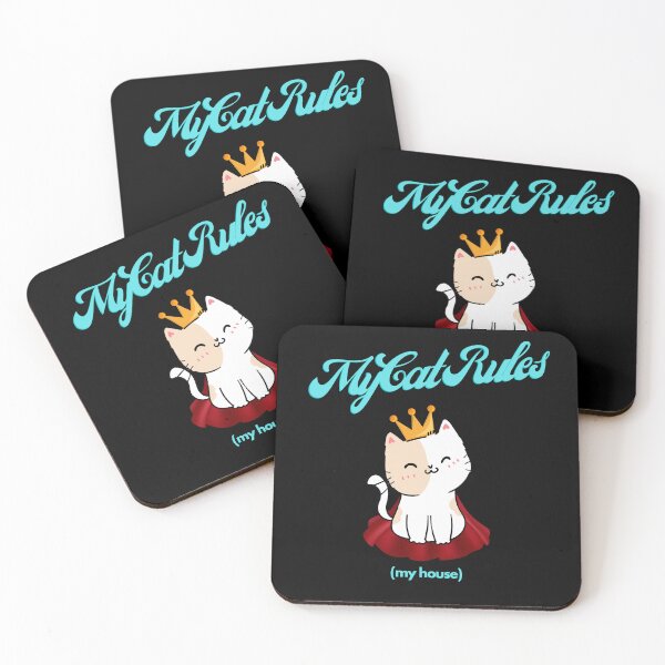 Item preview, My Cat Rules (my house) designed and sold by Hipnautical.