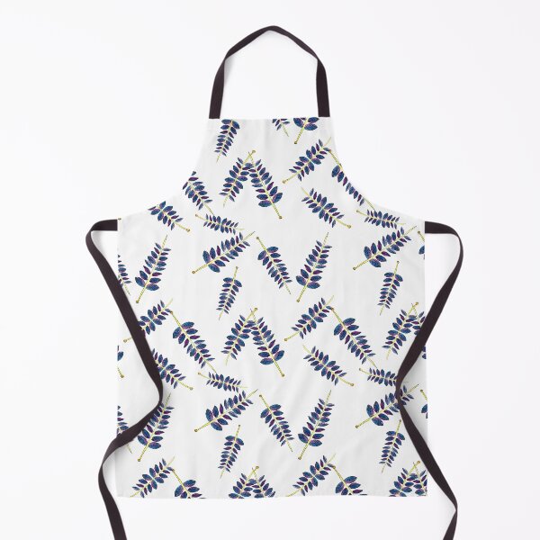 Item preview, Knitting leaves - white designed and sold by Flossiphy.