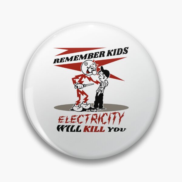 Item preview, Warning Reddy's Kilowatts, Electricity Will Kill You designed and sold by Natilie.