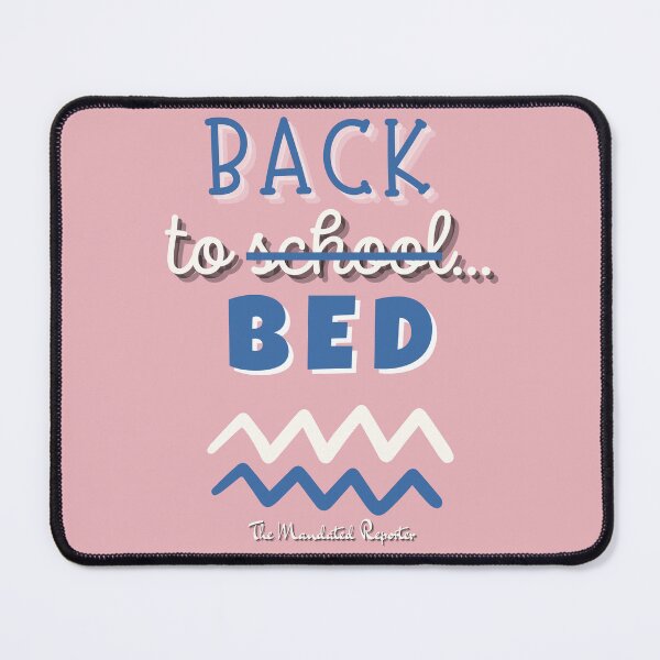 Item preview, Back to Bed - Pink designed and sold by TheReporter1.