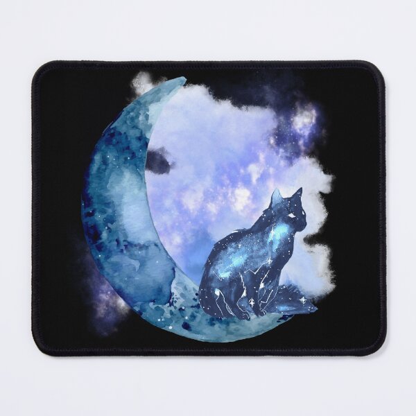 Item preview, Crescent Moon Cat designed and sold by Lylabean22.