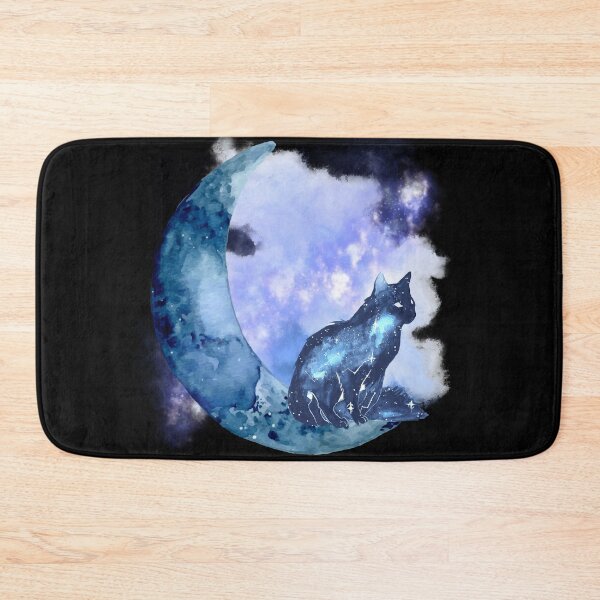Item preview, Crescent Moon Cat designed and sold by Lylabean22.