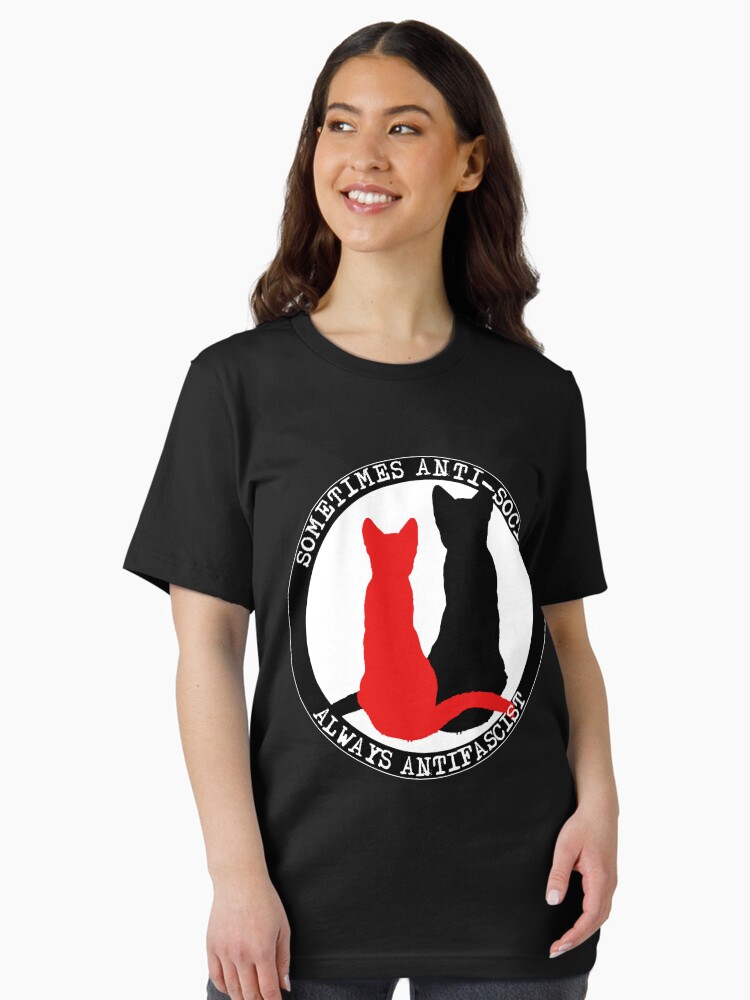 Thumbnail 2 of 7, Essential T-Shirt, Antifa cats designed and sold by RafaelJunger.