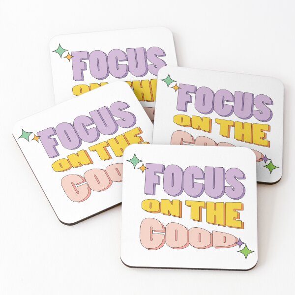 Item preview, Focus On The Good designed and sold by VintageRetroDep.
