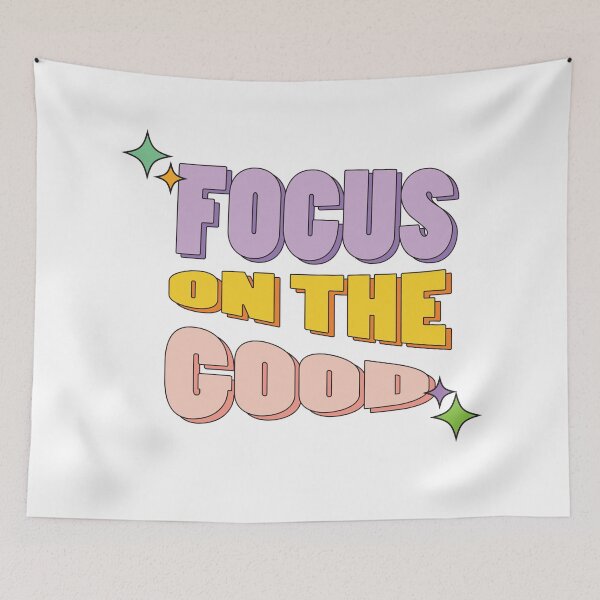Item preview, Focus On The Good designed and sold by VintageRetroDep.