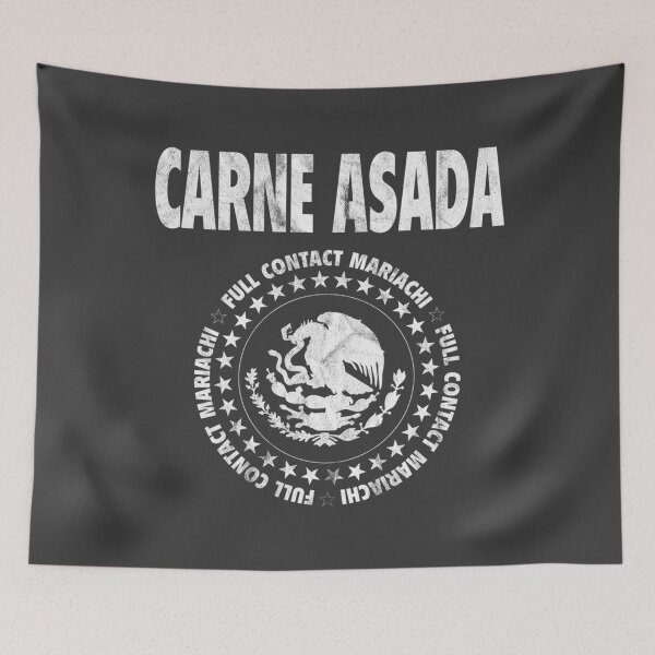 Item preview, Carne Asada Vintage White Classic designed and sold by Ferretti36110.