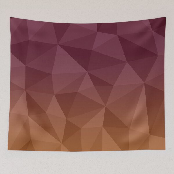 Item preview, Maroon Orange Geometric Design designed and sold by Skippy-Froggy.