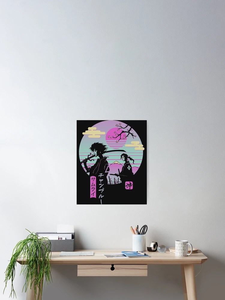 Thumbnail 2 of 3, Poster, Samurai champloo designed and sold by RafaelJunger.