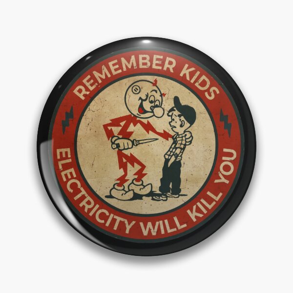 Item preview, Warning Reddy's Kilowatts, Electricity Will Kill You designed and sold by Natilie.