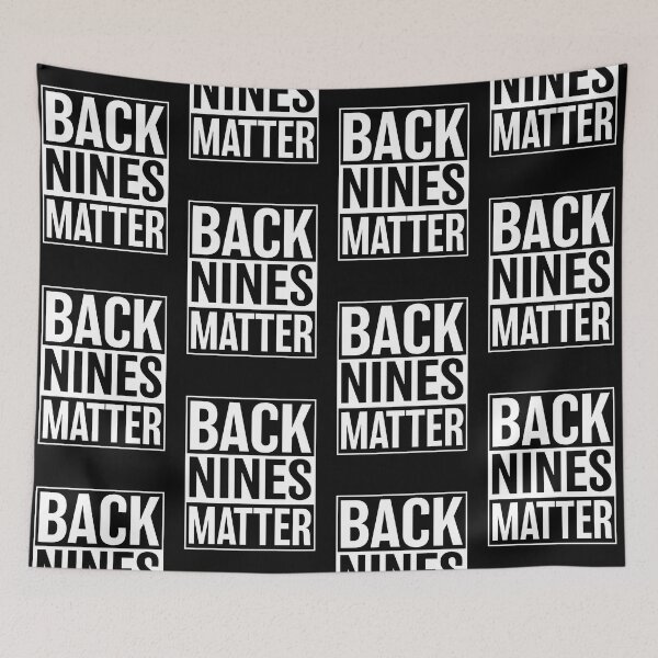 Item preview, Back Nines Matter Embroidered Golf designed and sold by Melvab79.