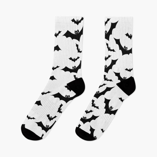 Item preview, Bat Pattern (white and black) designed and sold by BeJolley.