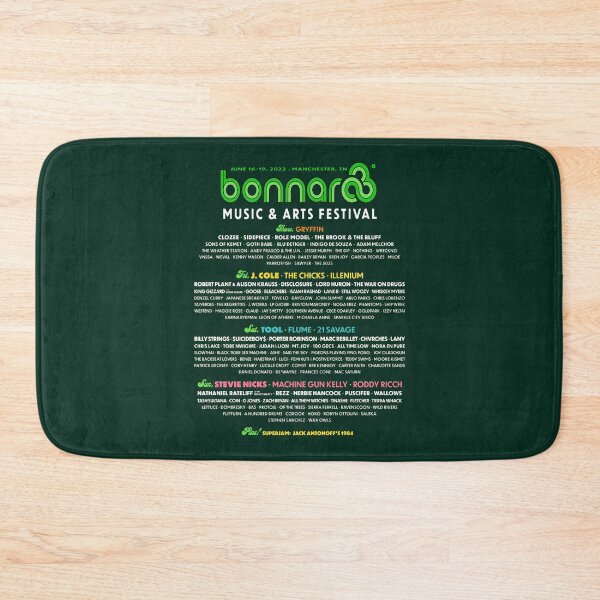 Item preview, Bonnaroo Music Festival 2022 Line-Up designed and sold by NotewothyGarm.