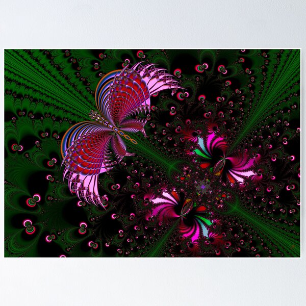 Artikelvorschau, Fractal Red Butterfly entworfen und verkauft von Paolo Galuppi.