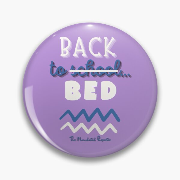Item preview, Back to Bed - Light Purple designed and sold by TheReporter1.