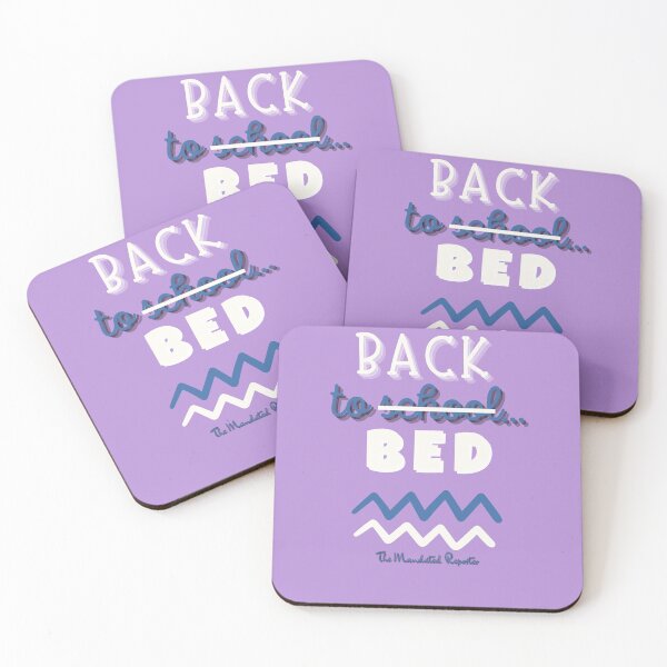 Item preview, Back to Bed - Light Purple designed and sold by TheReporter1.