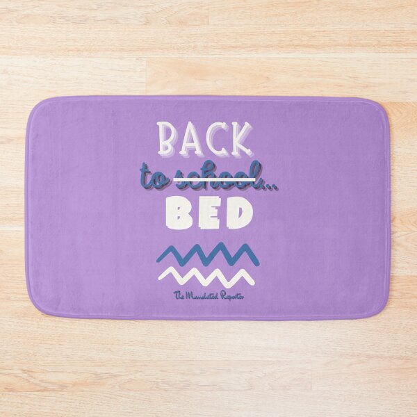 Item preview, Back to Bed - Light Purple designed and sold by TheReporter1.