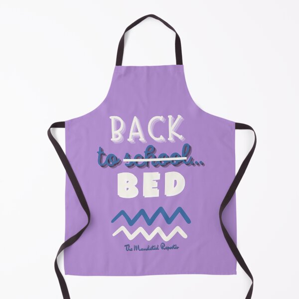 Item preview, Back to Bed - Light Purple designed and sold by TheReporter1.