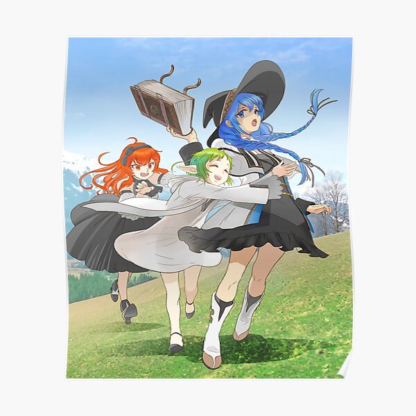 "mushoku tensei art" Poster for Sale by RBBCH | Redbubble