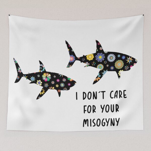 Item preview, Misogyny Shark designed and sold by Blok45.