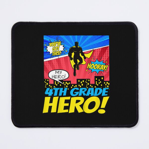 Item preview, Kids Back To School Superhero Comic Fourth 4th Grade Hero Boys T-Shirt designed and sold by Acton-Maran.