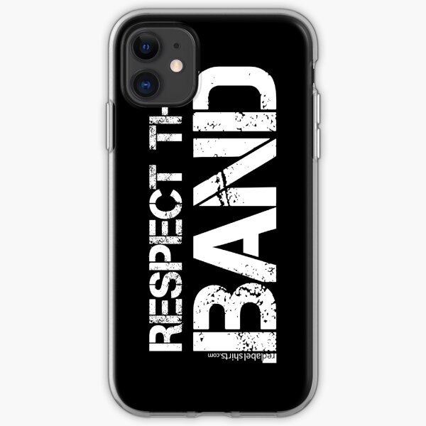 Respect The Band (White Lettering) iPhone Soft Case