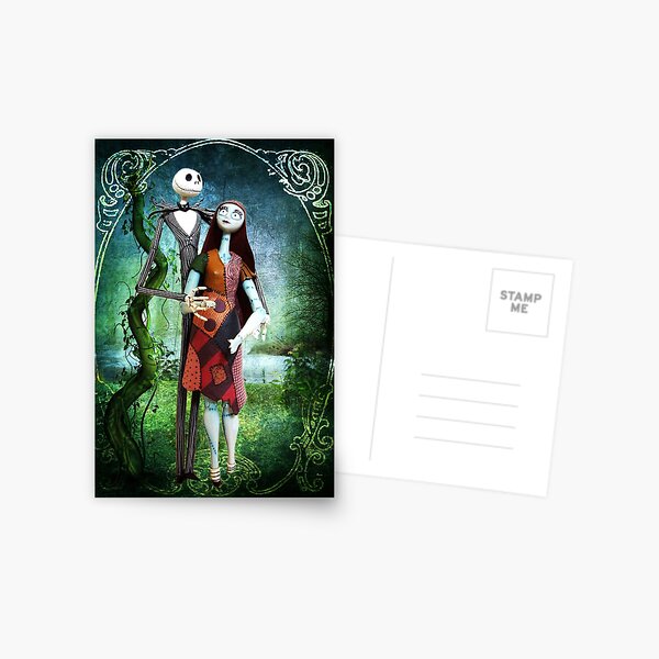 JACK AND SALLY A STRANGE AND WONDERFUL LOVE Postcard