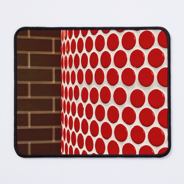 Item preview, Brown brick, Red tile. designed and sold by hypermouse.