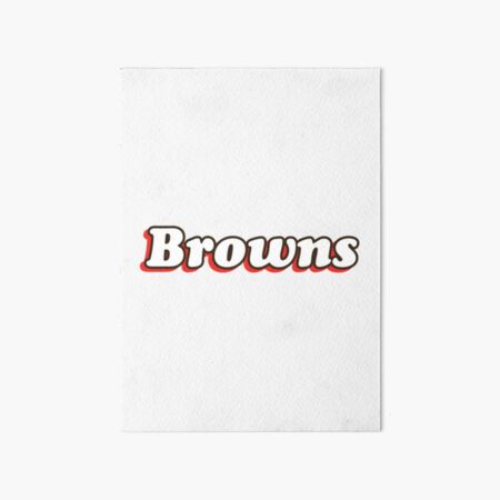 Vintage Megaphone - Cleveland Browns (Orange Browns Wordmark)- Limited  Edition, Perfect Gift Loves Cat Sticker for Sale by anphamsa