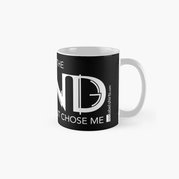 I Didn’t Choose The Band (White Lettering) Classic Mug