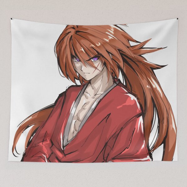 Item preview, Himura Kenshin Rurouni Kenshin Design For Fan designed and sold by paolaxcarrot.