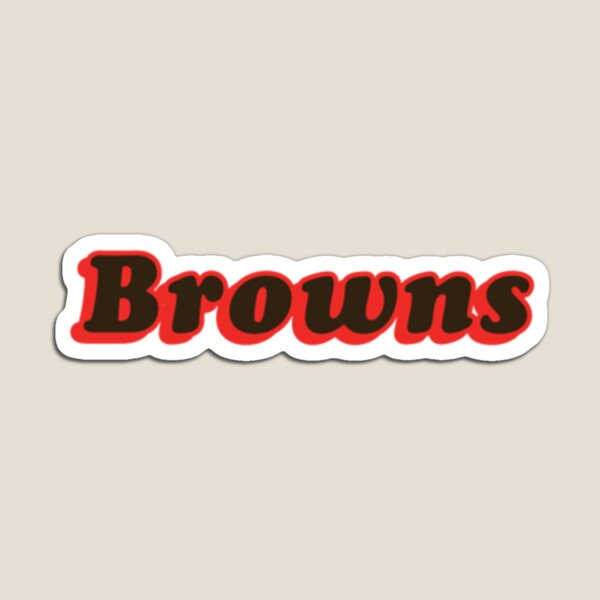 Cleveland Browns: 2022 Car Magnet - NFL Magnetic Wall Decal 5W x 7H