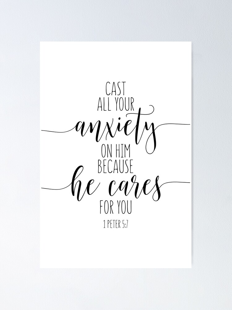 Cast Your Anxieties {Poster} Cast Your Anxieties {Poster}