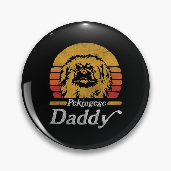 Item preview, Retro Vintage Pekingese Daddy designed and sold by More Cute Dogs.