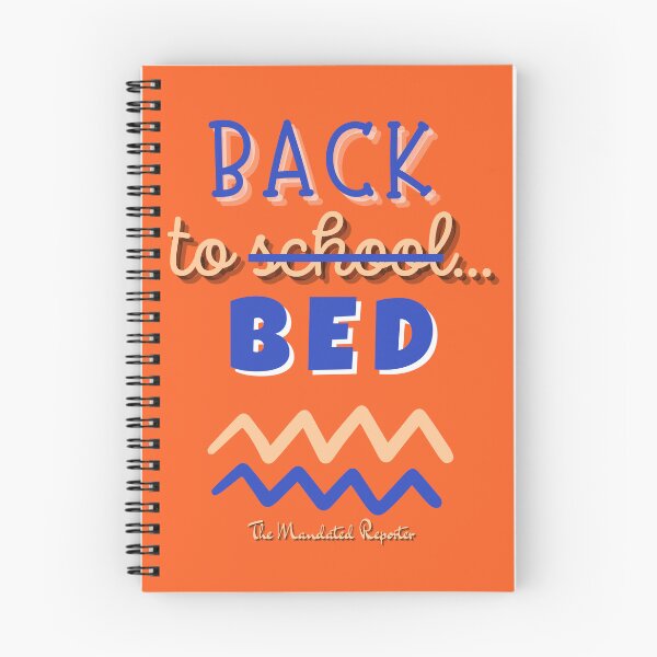 Item preview, Back to Bed - Orange designed and sold by TheReporter1.