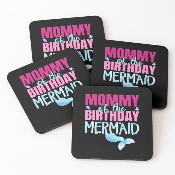 Item preview, MOMMY OF THE BIRTHDAY MERMAID designed and sold by myrosetee.