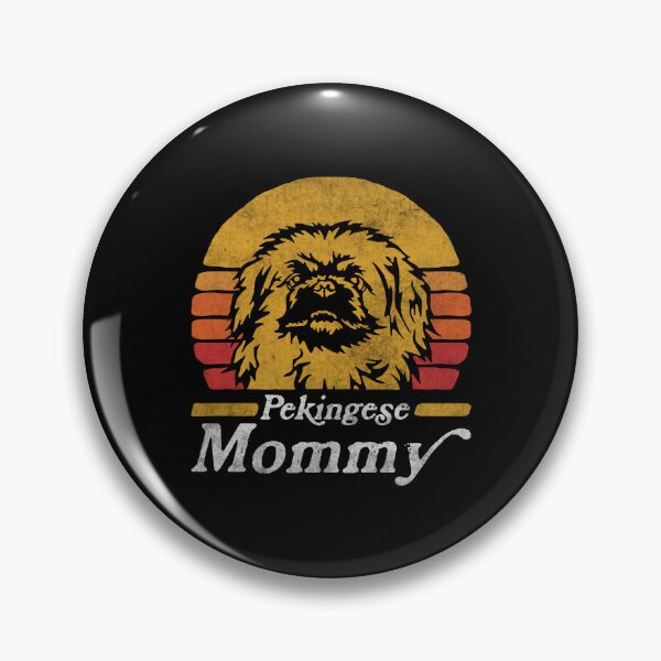 Item preview, Retro Vintage Pekingese Mommy designed and sold by More Cute Dogs.